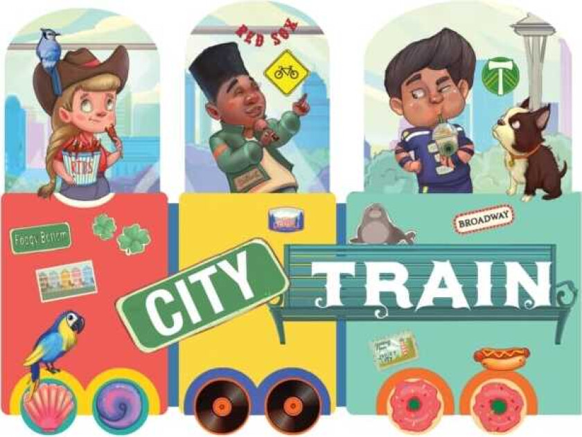 City Train  An Activity Board Book