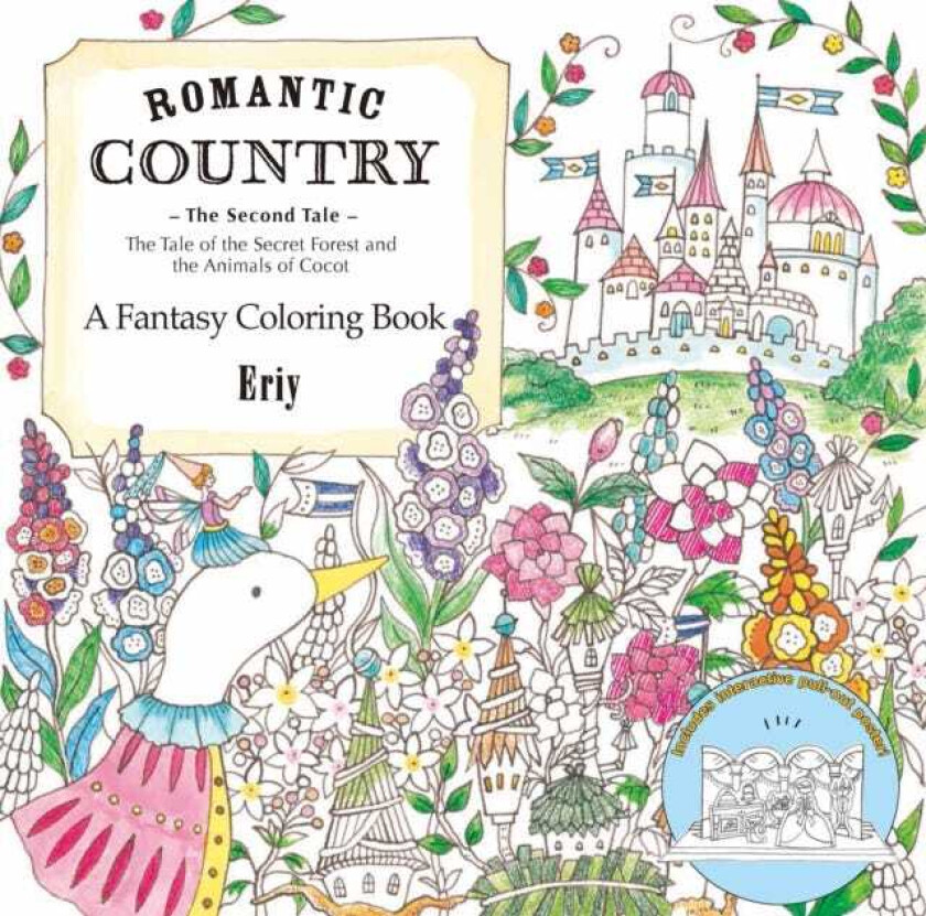 Romantic Country: The Second Tale A Fantasy Coloring Book