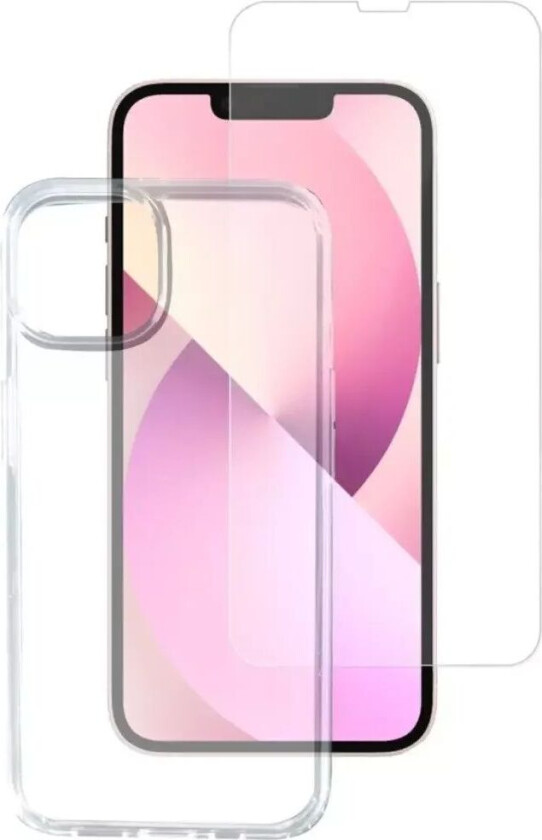 4smarts iPhone 13 Mini 4smarts Second Glass X-Pro 360° Protection Set (Deksel + Skjermbeskytter)
