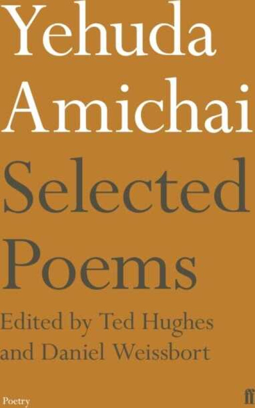 Yehuda Amichai Selected Poems