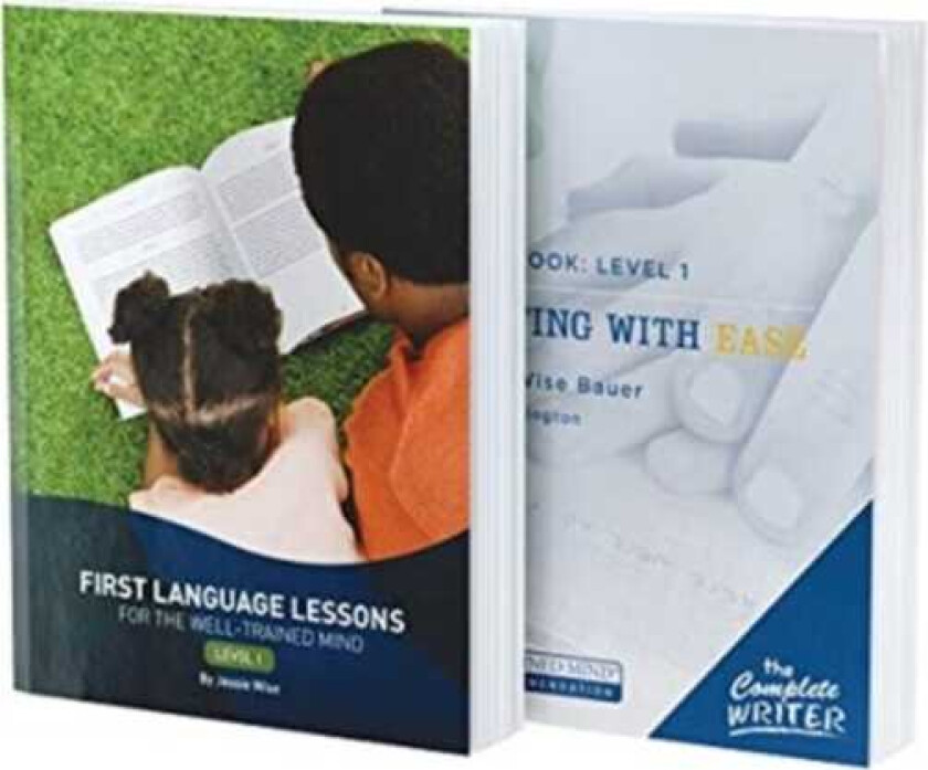 First Grade Writing and Grammar Bundle  Combining Writing With Ease and First Language Lessons