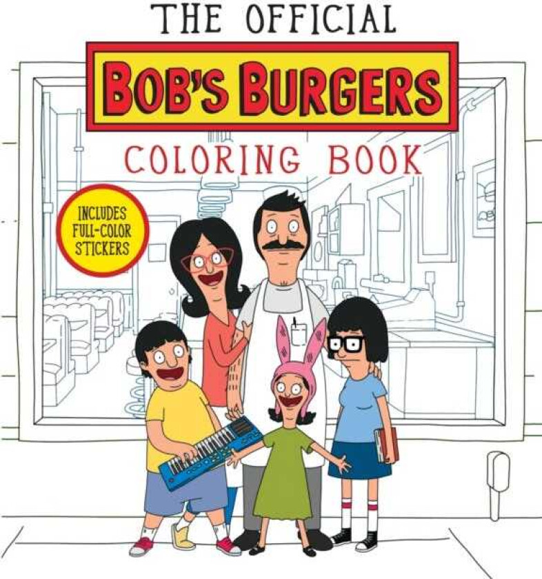 Official Bob's Burgers Coloring Book