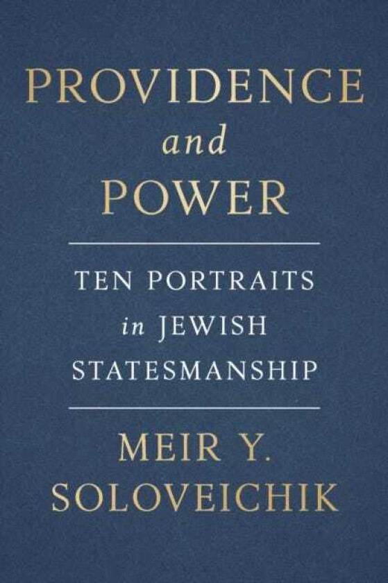 Jewish Statesmanship Ten Studies in Leadership