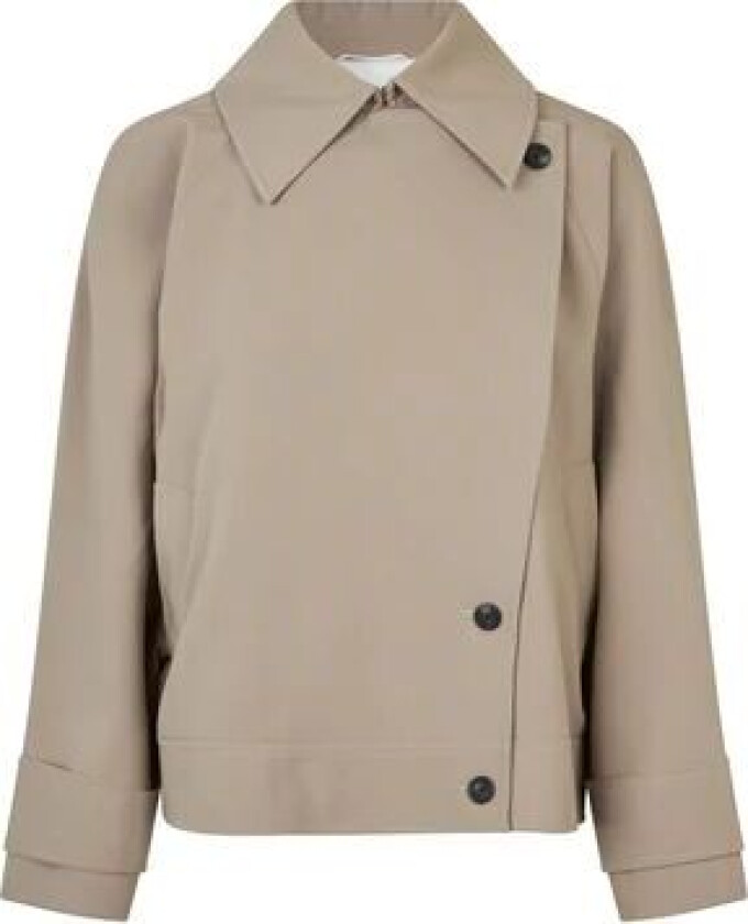 Silvia Trench Jacket - Roasted Cashew M
