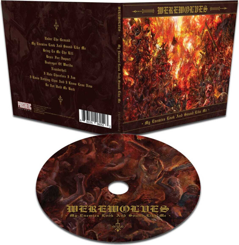 Werewolves My Enemies Look and Sound Like Me CD