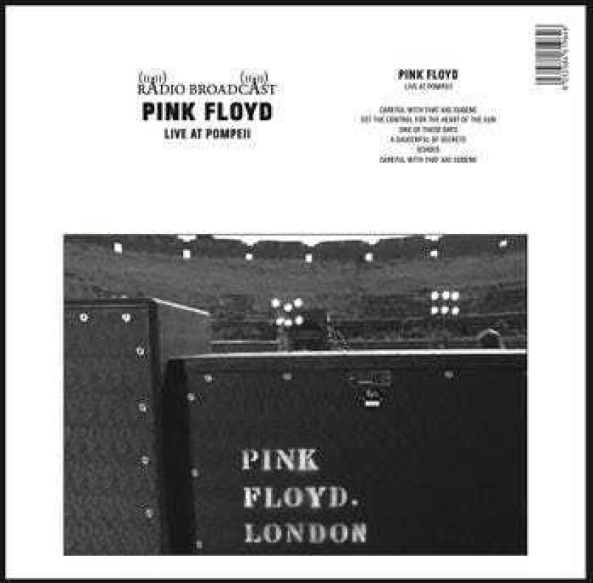 Pink Floyd Live At Pompeii LP/Vinyl