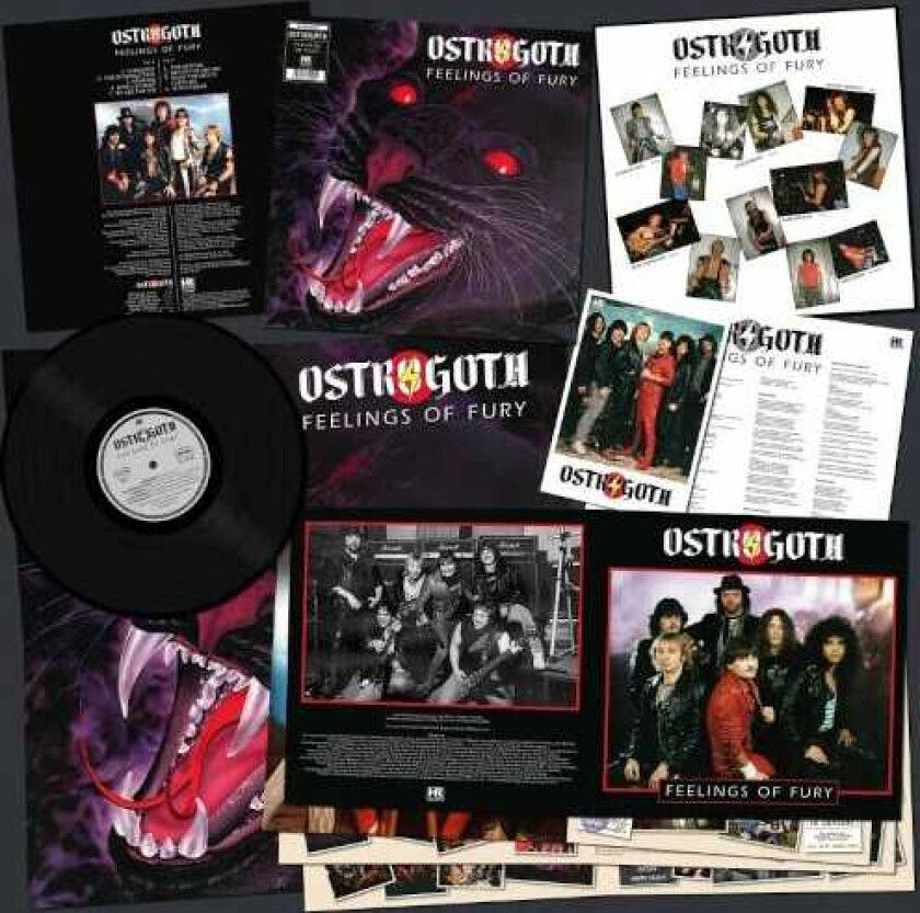 Ostrogoth Feelings of Fury LP/Vinyl