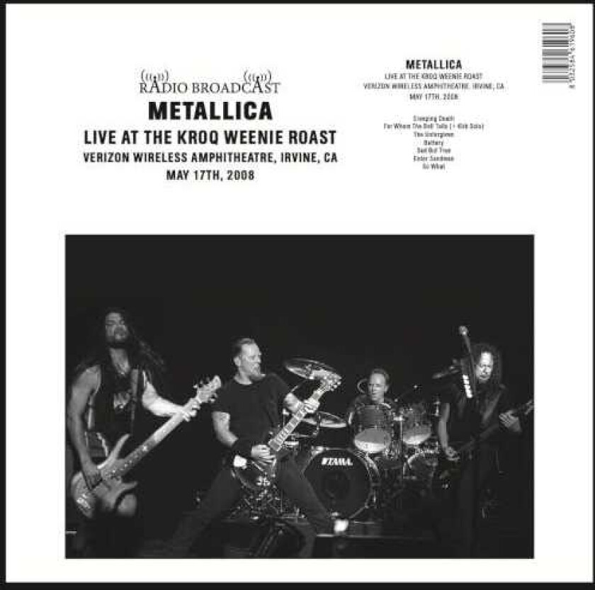 Metallica Live KROQ Weenie Roast May 17th 2008 LP/Vinyl