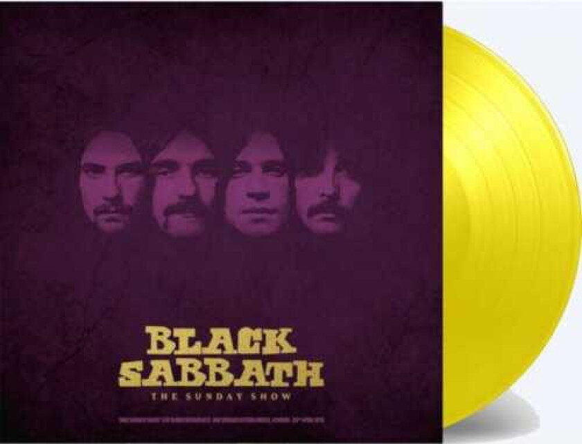 Black Sabbath The Sunday Show BBC 1970 LP/Vinyl