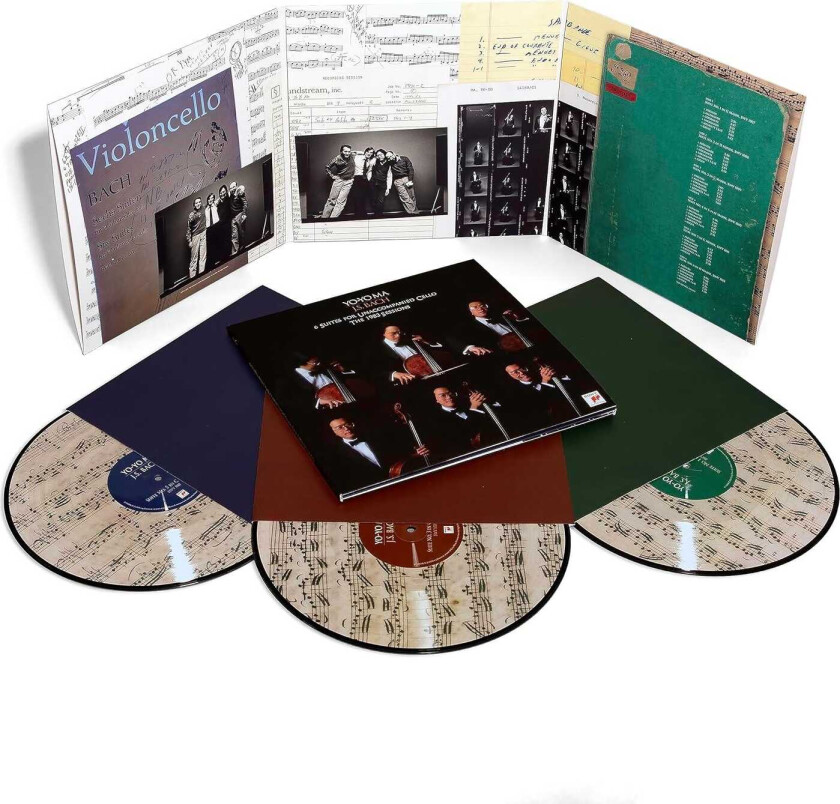 YoYo Ma Bach: The Six Unaccompanied Cello Suites The 1983 Sessions LP/Vinyl