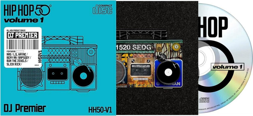 DJ Premier Hip Hop 50: Vol 1 CD