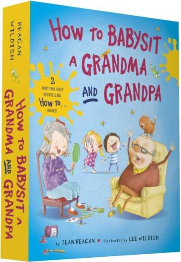 How to Babysit a Grandma and Grandpa Board Book Boxed Set