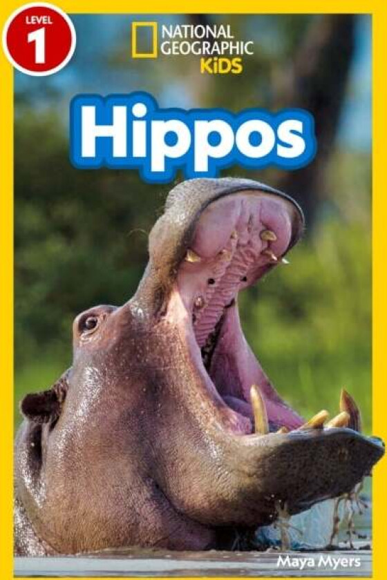 National Geographic Readers Hippos (Level 1) av Maya Myers