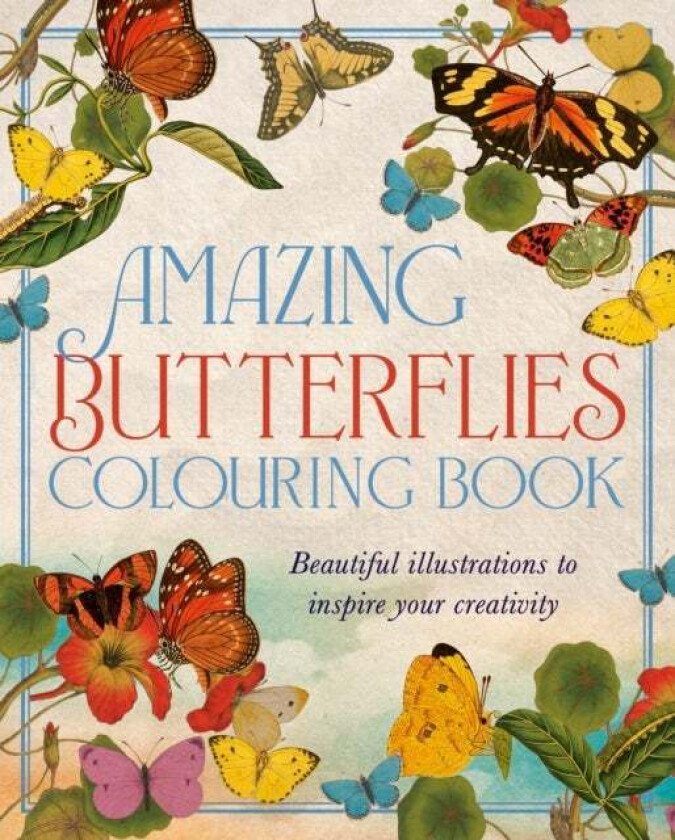 Amazing Butterflies Colouring Book av David Woodroffe