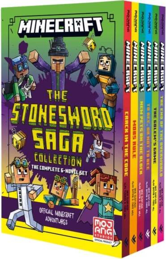 Minecraft Complete 6 Book Stonesword Saga av Mojang AB