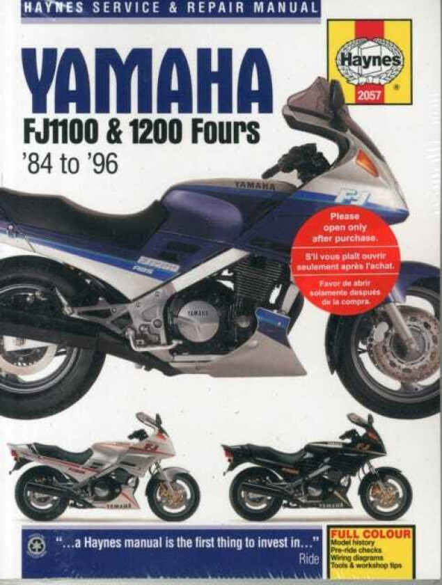 Yamaha FJ1100 & 1200 Fours (8496)  8496