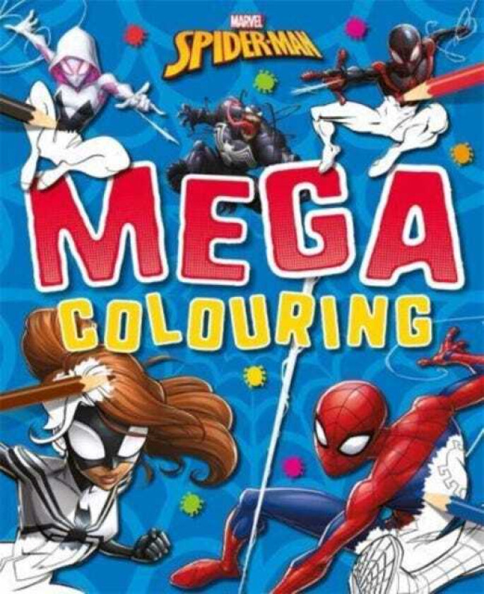 Marvel SpiderMan: Mega Colouring