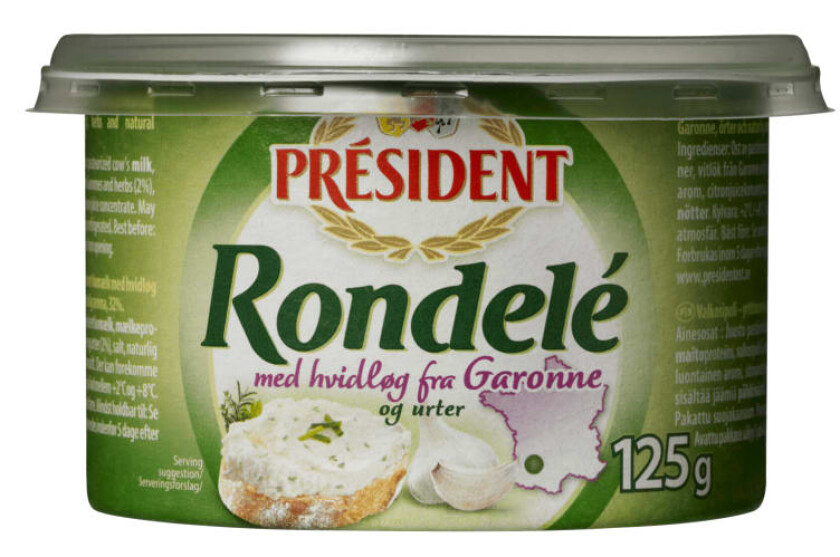 Rondele Hvitløk 125g
