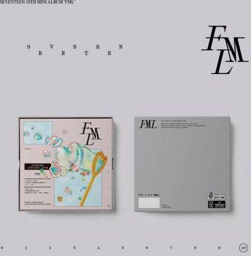 Seventeen Seventeen 10Th Mini Album 'FML' (Carat Version) CD
