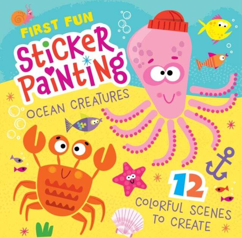 First Fun Sticker Painting: Ocean Creatures av Edward Miller III