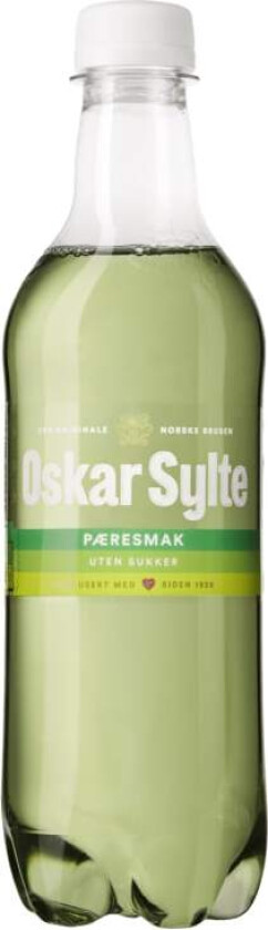 Pærebrus u/Sukker 0,5l flaske