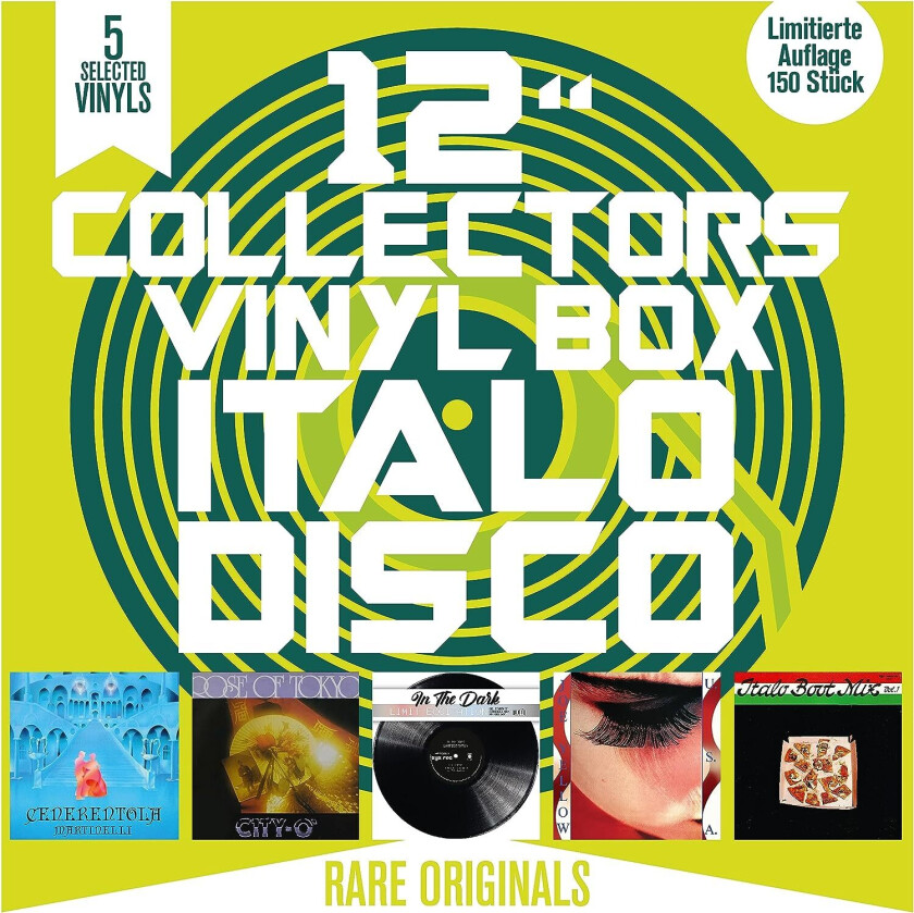 Diverse Artister  12" Collector's Vinyl Box: Italo Disco  LP/Vinyl