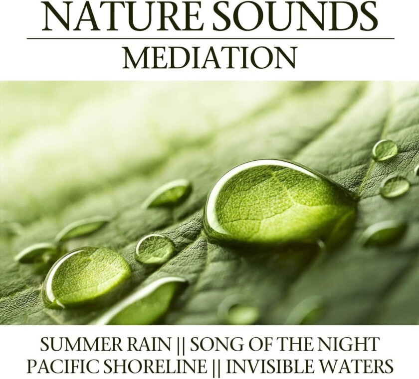 Diverse Artister Nature Sounds Meditation CD