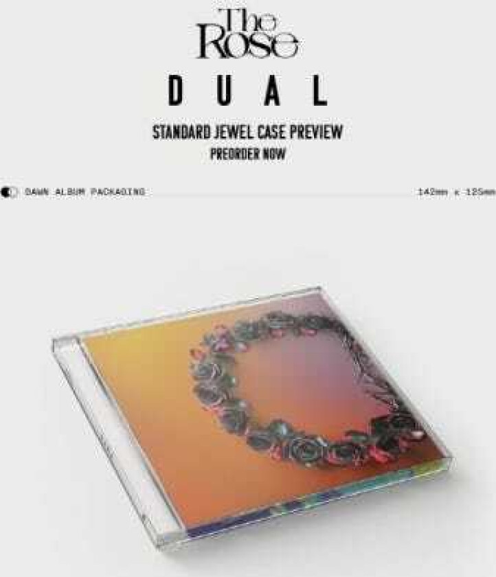 The Rose Dual Jewel Case Dawn Version incl. Photo & Lyric Book, 2 Polaroid Photos + Sticker Pack CD