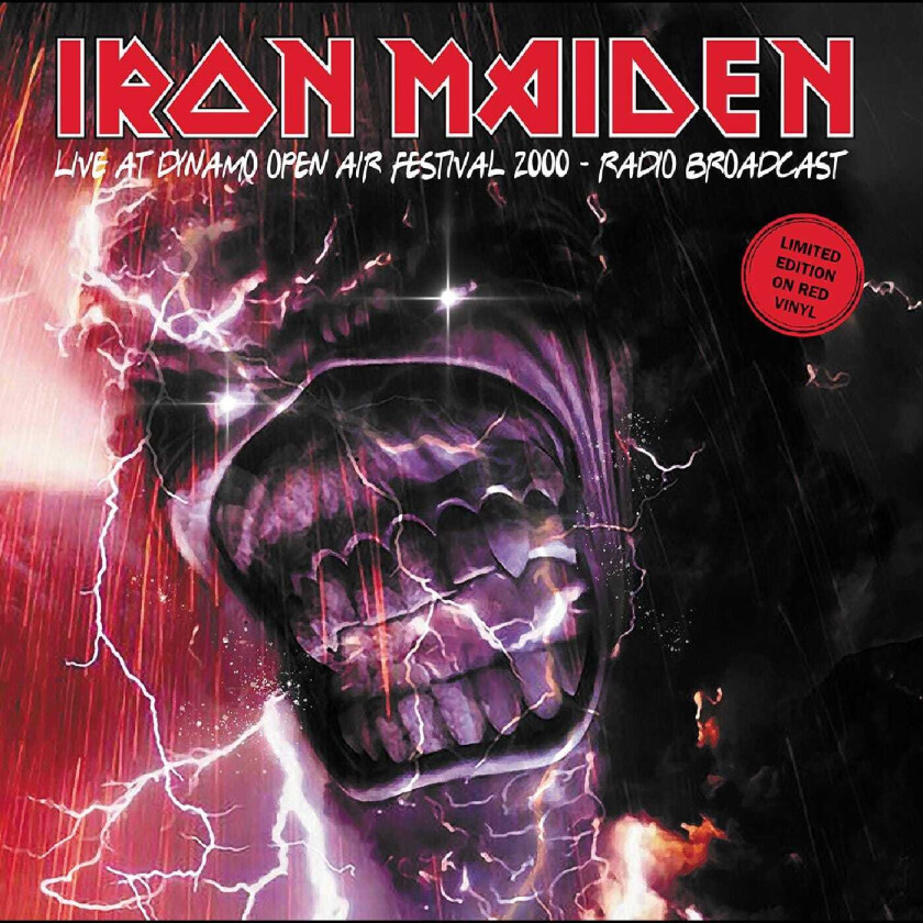 Iron Maiden Live At Dynamo Open Air Festival 2000 Radio Broadcast LP/Vinyl