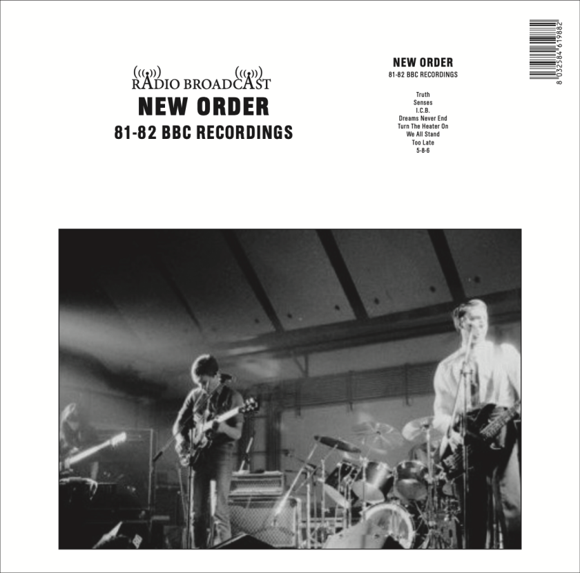New Order  8182 BBC Recordings  LP/Vinyl