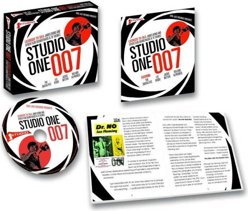 Diverse Reggae Studio One 007 Licenced to Ska: James Bond and other Film Soundtracks and TV Themes CD