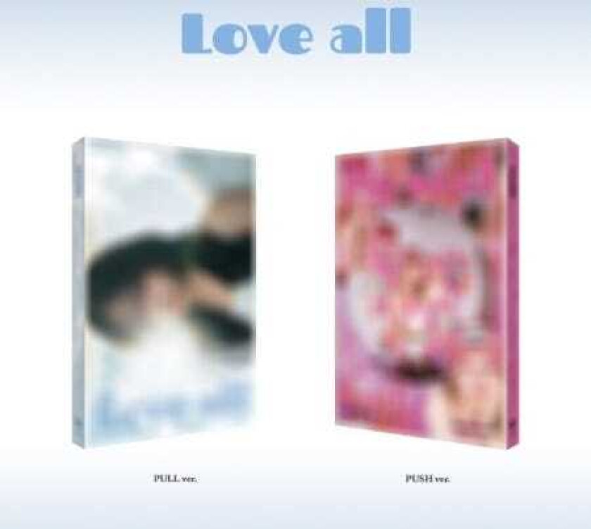 Jo Yuri  Love All  Random Cover  Incl. 68pg Photobook, Accordion Postcard, Folded Poster, ID Card, Ornament  CD