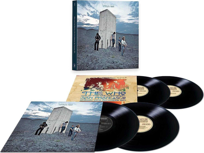 The Who Who's Next / San Francisco 1971 LP/Vinyl