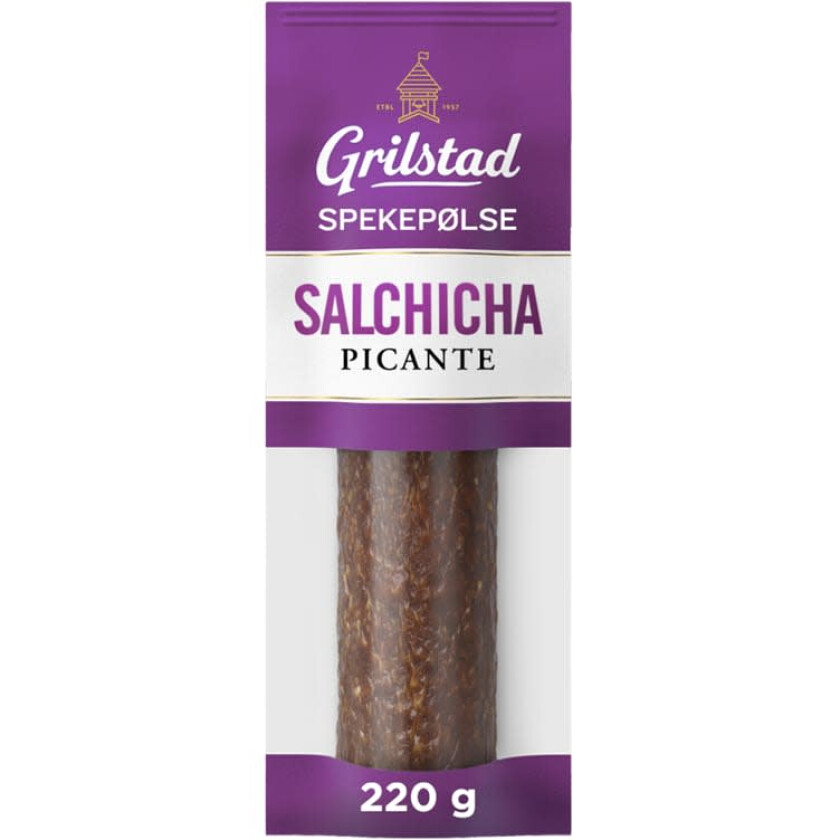 Grilstad Salchicha Picante hel 220g