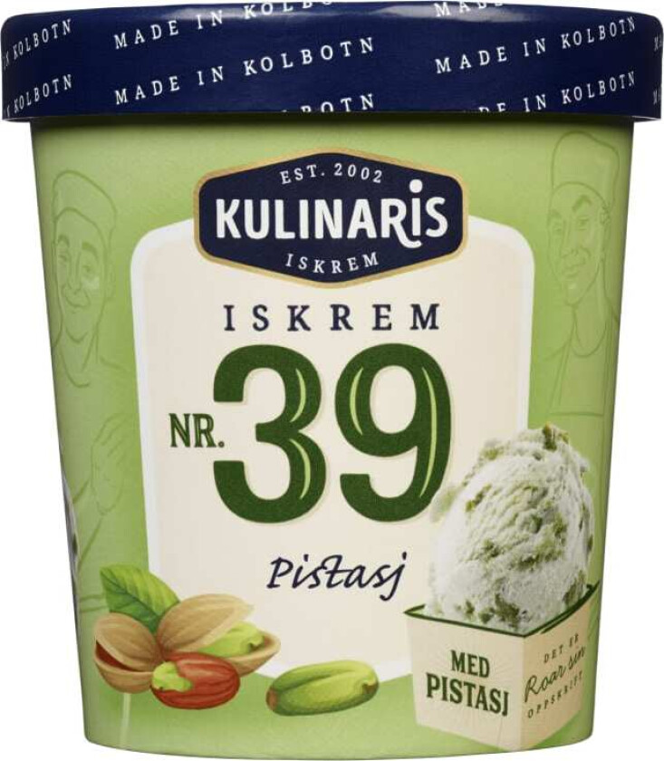Kulinaris Iskrem Pistasj 0,5l