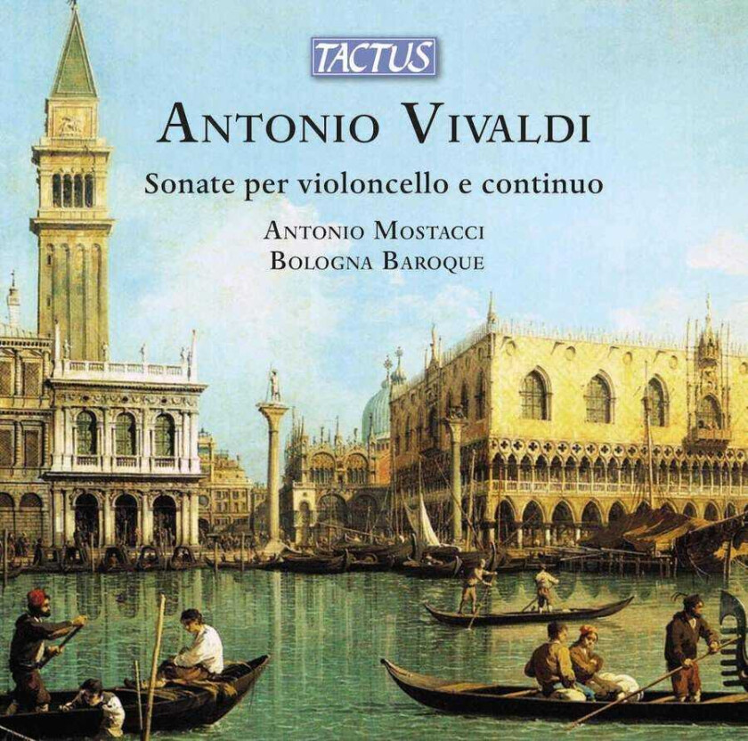 Antonio Mostacci, Bologna Baroque  Vivaldi: Sonatas For Cello & Continuo  CD