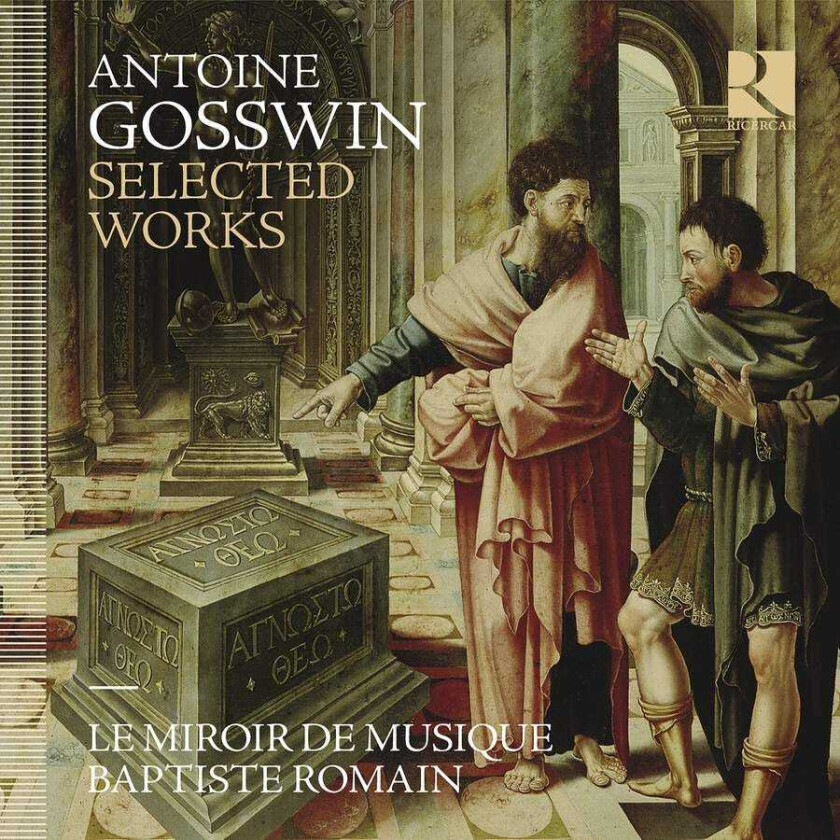 Le Miroir De Musique, Baptiste Romain, Antoine Gosswin  Gosswin: Selected Works  CD