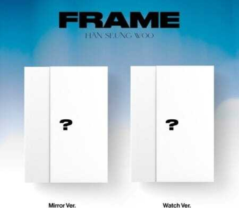 Han Seung Woo Frame Random Cover Incl. 88pg Photobook, Postcard, ID Photo Holder, Sticker, Lenticular Photocar CD