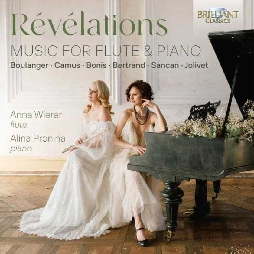 Anna Wierer, Alina Pronina Revelations Music For Flute & Piano CD