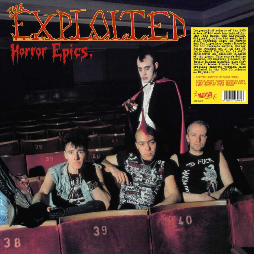The Exploited Horror Epics LP/Vinyl