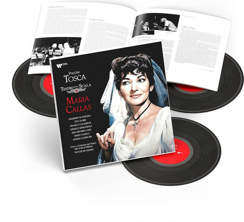 Maria Callas, Giuseppe Di Stefano, Tito Gobbi, Franco Calabrese, Angelo Mercuriali, Orchestra del Teatro alla Scala, Victor De Sabata Puccini: Tosca (1953 Recording) LP/Vinyl