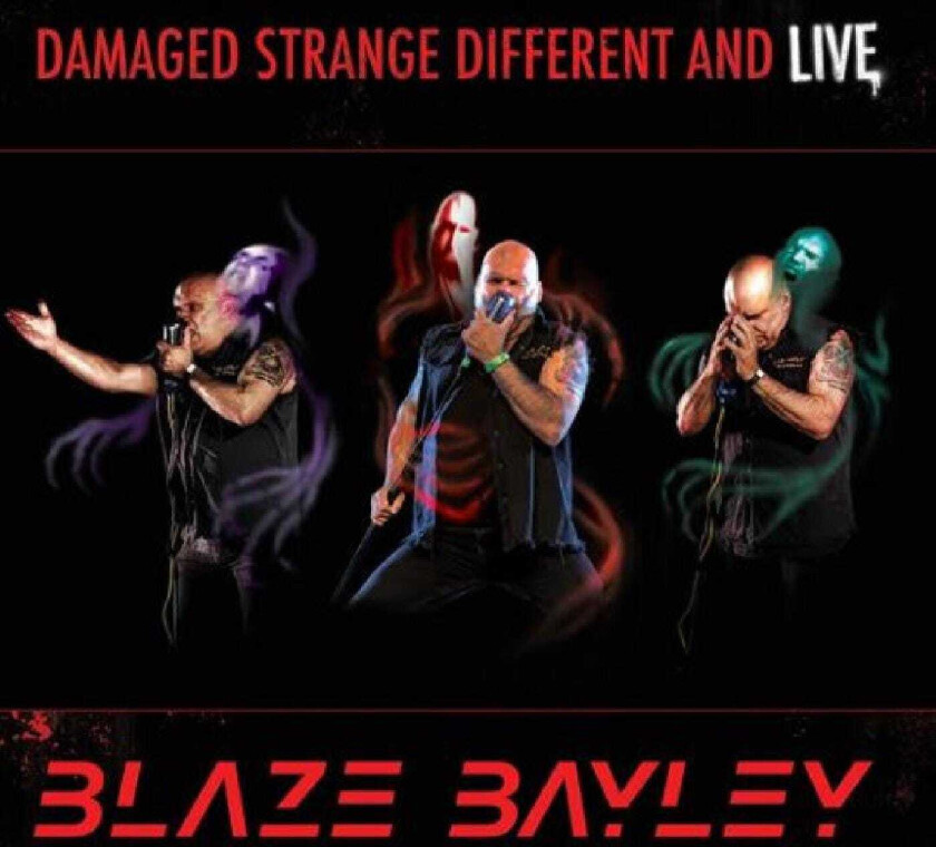 Blaze Bayley Damaged Strange Different And Live LP/Vinyl