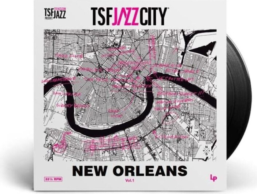 Diverse Jazz TSF Jazz City New Orleans LP/Vinyl