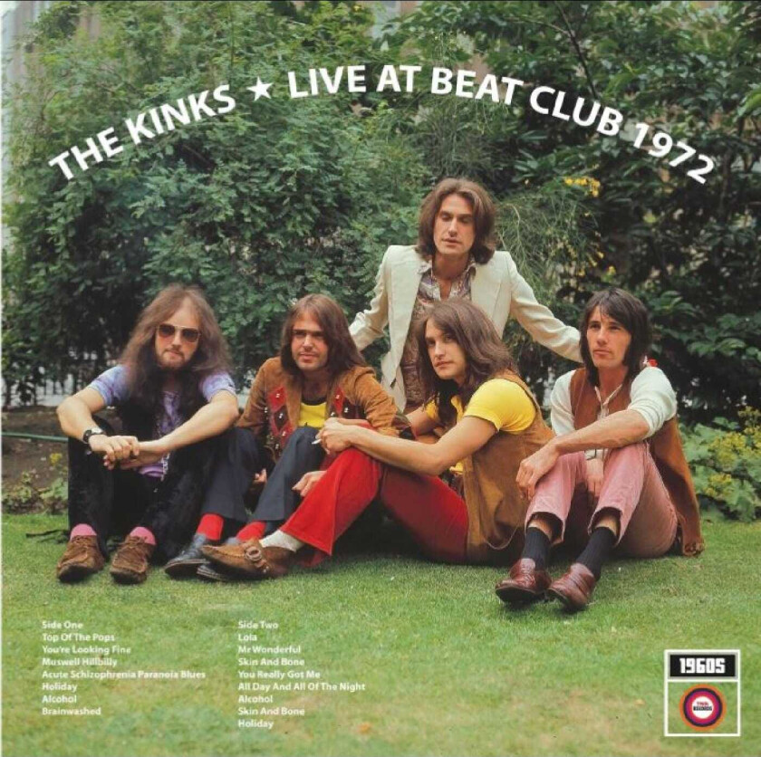 The Kinks Live At Beat Club 1972 LP/Vinyl