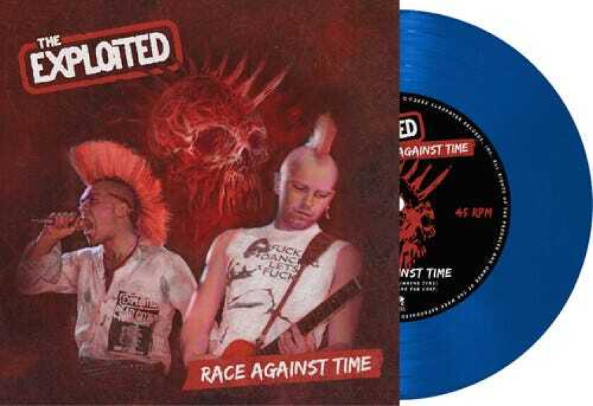The Exploited Race Against Time LP/Vinyl