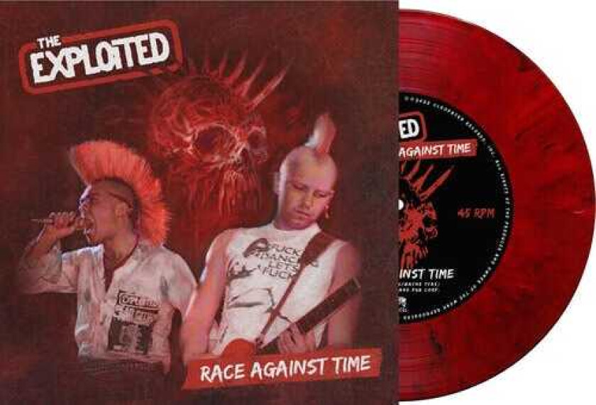 The Exploited Race Against Time LP/Vinyl