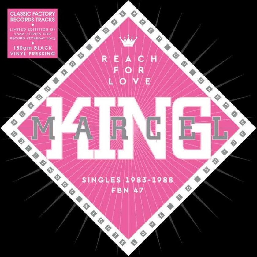 Marcel King Reach For Love Singles 198388 (RSD 2023) LP/Vinyl