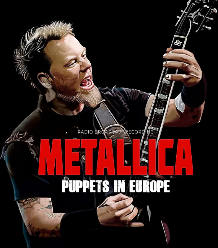 Metallica Puppets In Europe Radio Broadcast Recordings LP/Vinyl