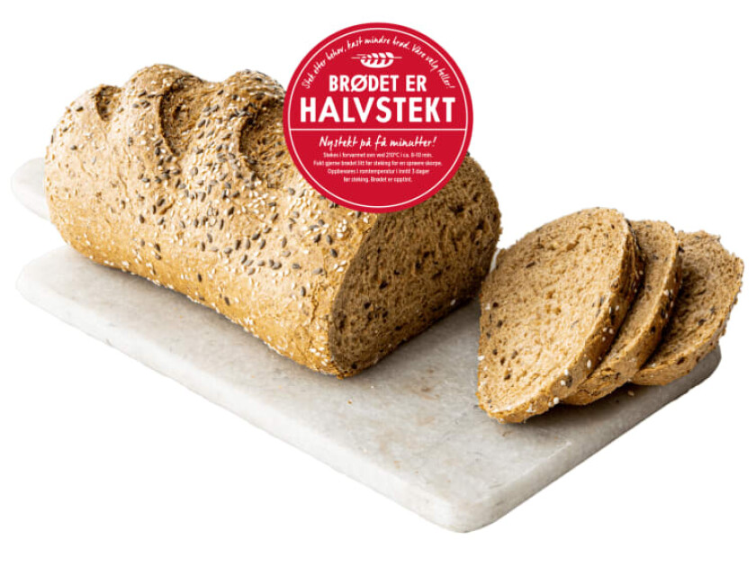 Sofies Grovbrød Halvstekt