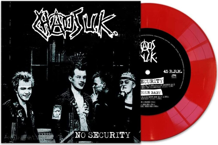 Chaos U.K. No Security LP/Vinyl